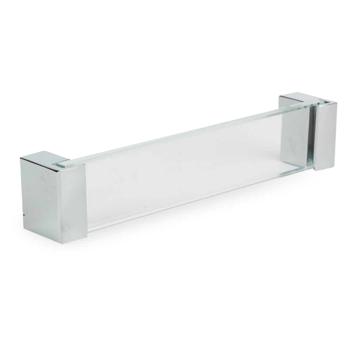 The Aeorlin Pull features a modern look, made of acrylic with chrome accents.