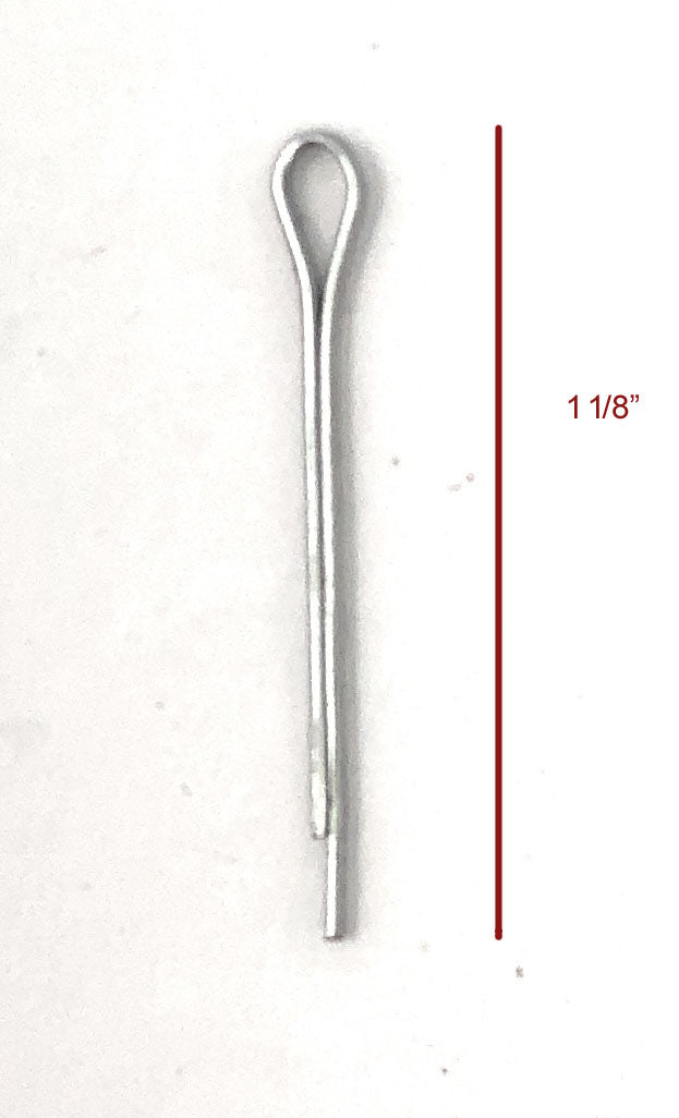 AJ Tack 1 1/8" cotter pin for 7 Point Rosebud Rowel Package