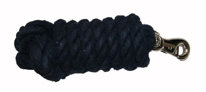 AJ Tack Cotton Lead Rope with Bull Snap, Set of 5