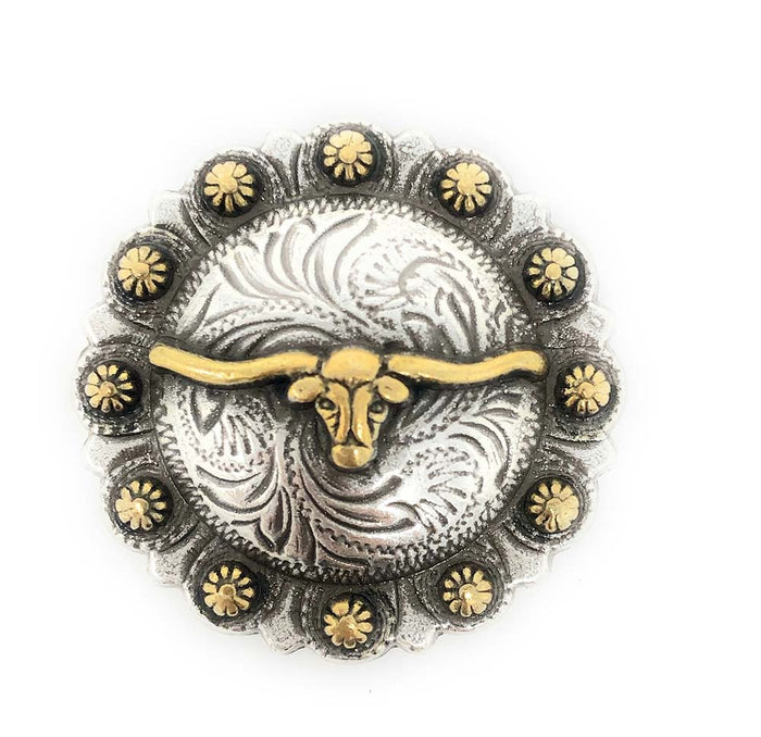 Longhorn Steer Berry Concho