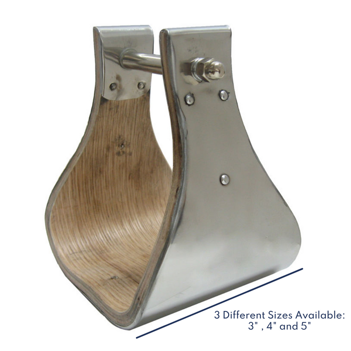 AJ Tack Monel Stirrups