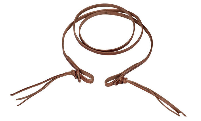 Leather Oil Dipped Rattlesnake Roper Reins