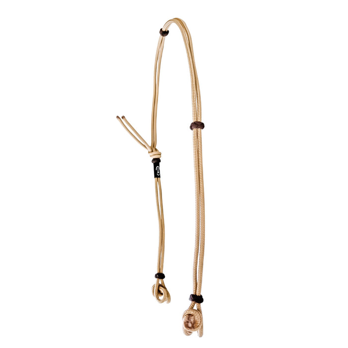Tan Quick Change Nylon Rope Headstall