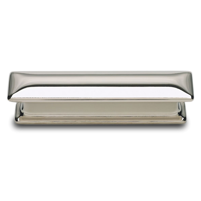 Sleek and contemporary cabinet pull.