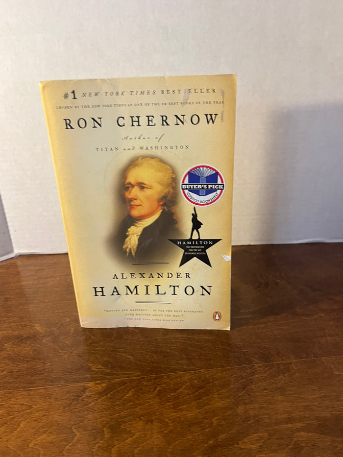Alexander Hamilton Paperback Book by Ron Chernow