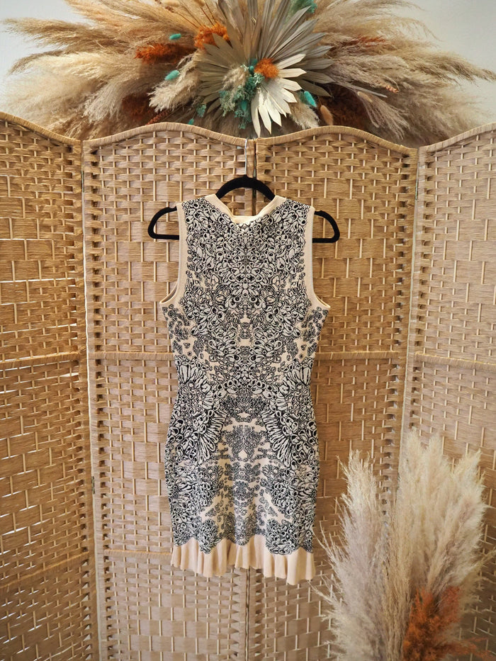 Alexander McQueen Black/Nude Dress Small