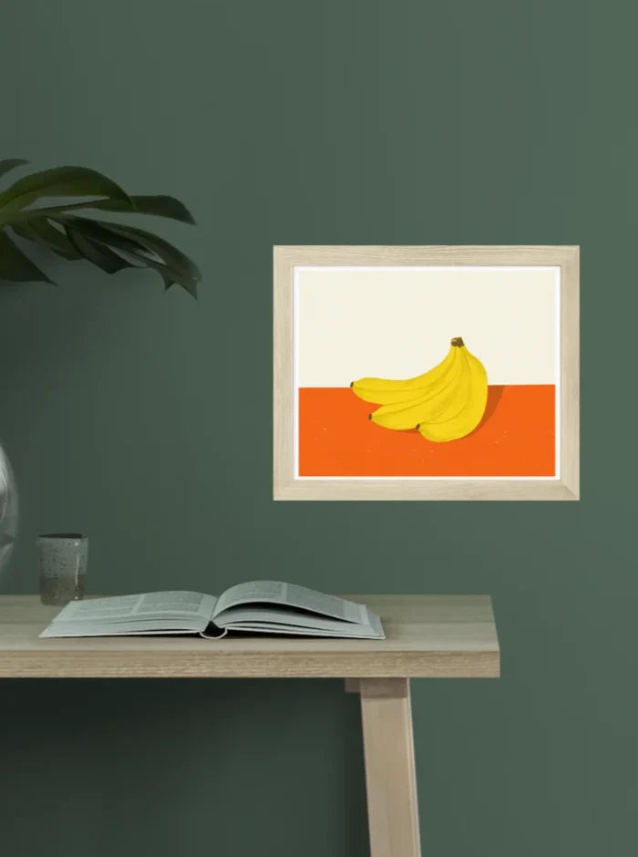 ANNE JULIE DUDEMAINE Affiche Bananes Mûres