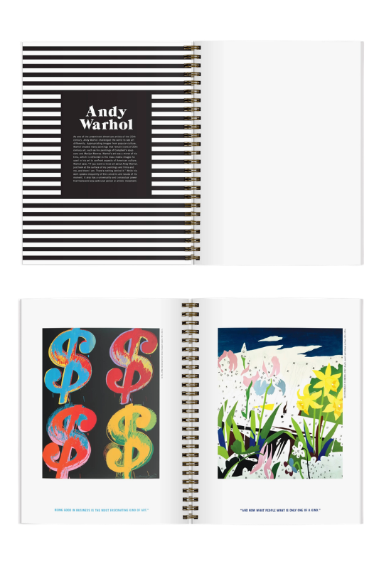 Any Warhol Inspirational Sketchbook
