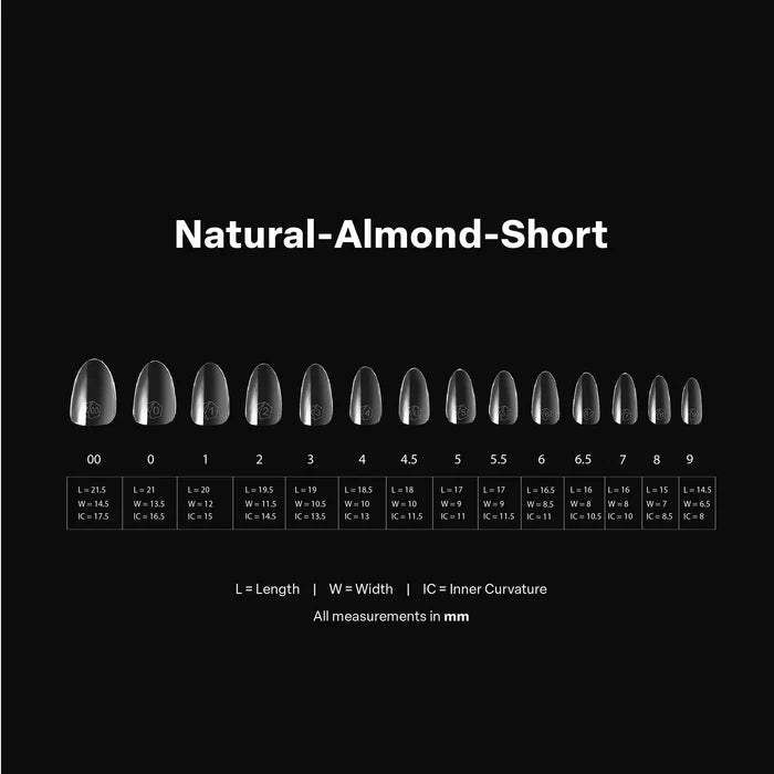 Apres Gel-X Tips | Almond Natural Short