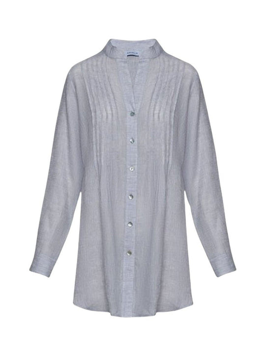 Shirtdress Apoella Aristi Midi Shirtdress Grey Apoella