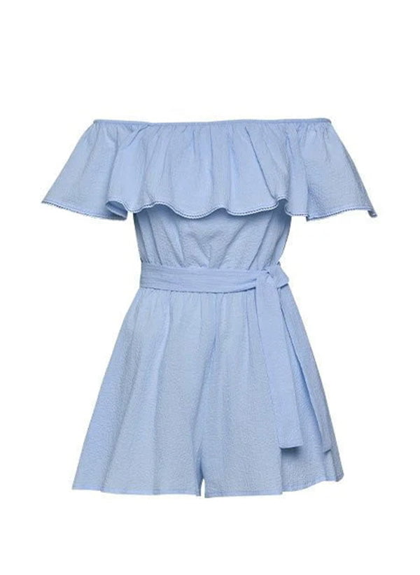 Playsuit Apoella Artemis Off Shoulder Playsuit Sky Apoella