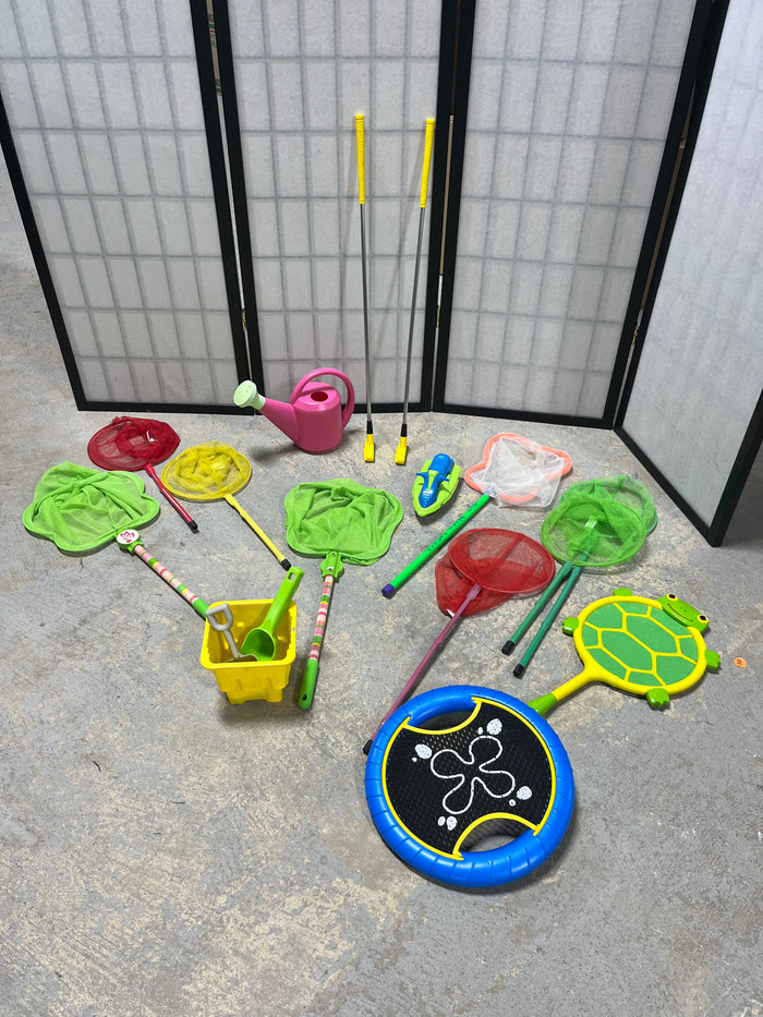 Assorted Outdoor Kids Toy Lot