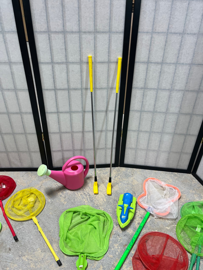 Assorted Outdoor Kids Toy Lot