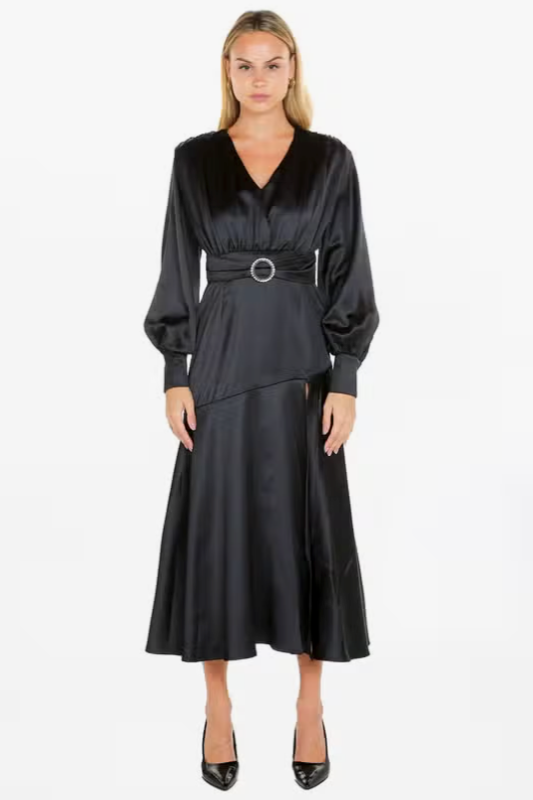 Astrid Satin Maxi Dress<br>***Last One***