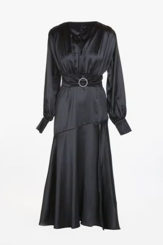 Astrid Satin Maxi Dress<br>***Last One***