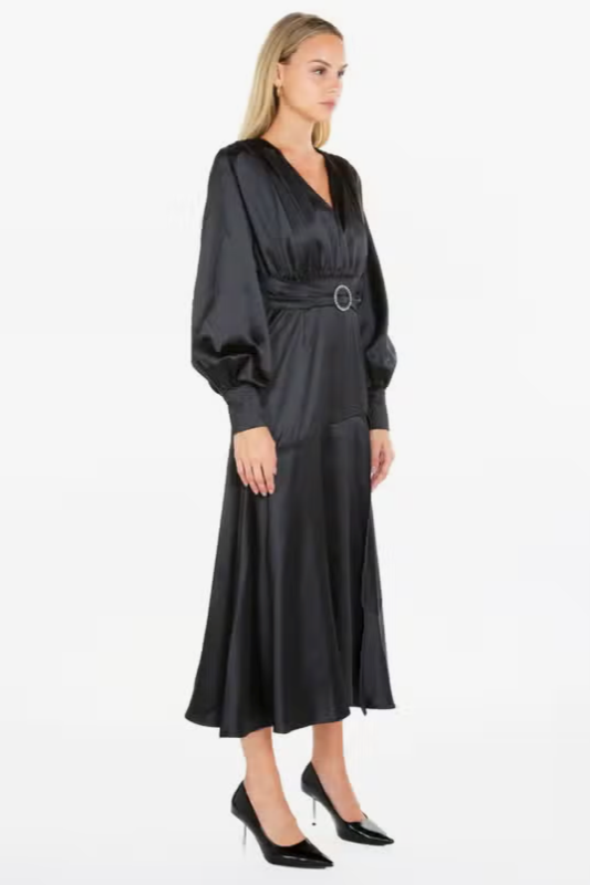 Astrid Satin Maxi Dress<br>***Last One***