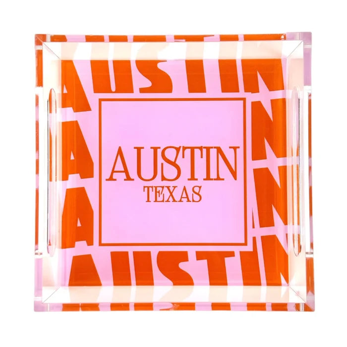 Austin Texas Small Tray