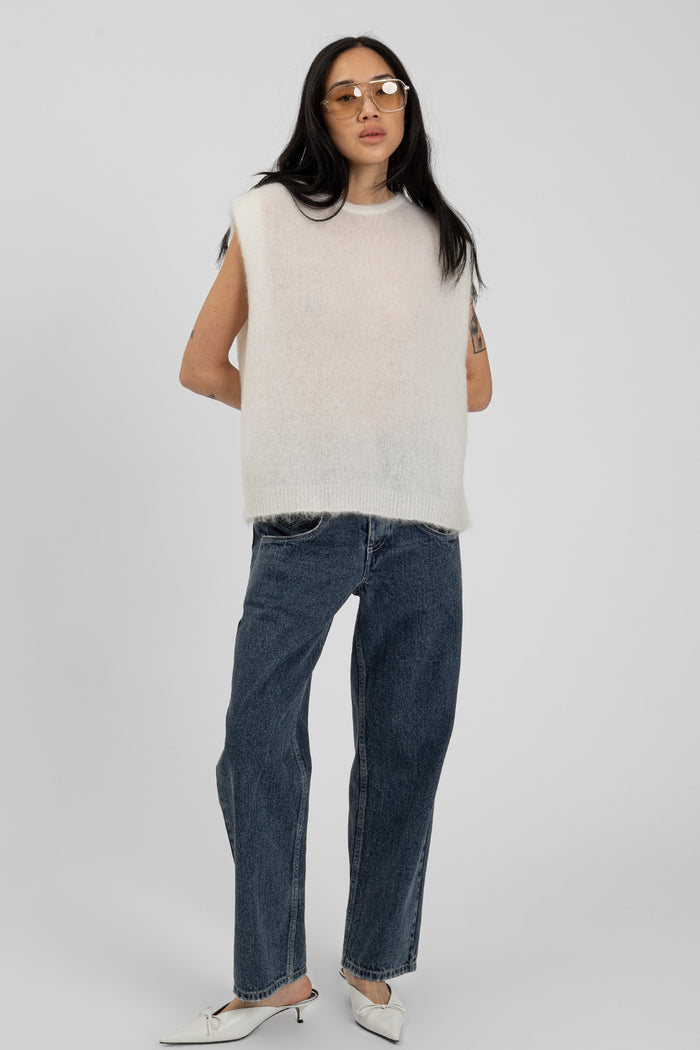 AYA Cardigan White