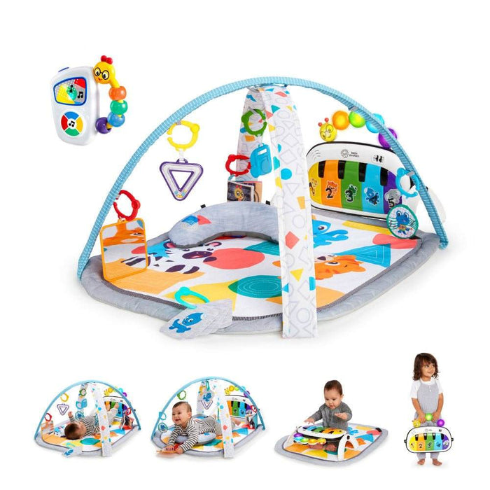 Baby Einstein Kickin Tunes music and language discovery gym with take along musical toy