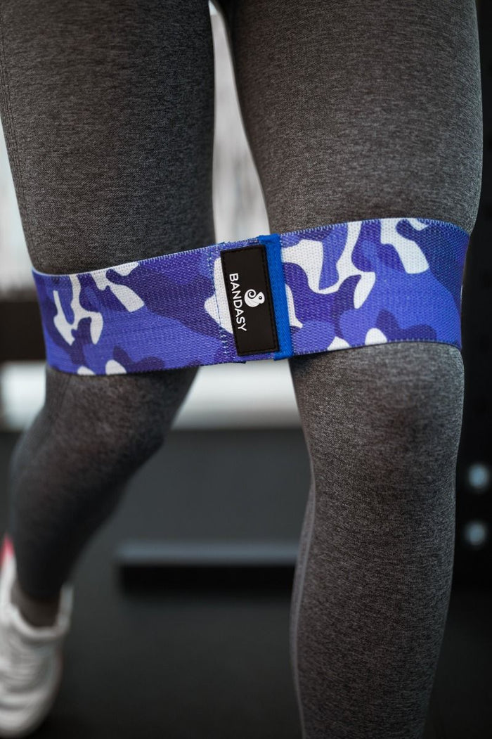 BANDASY RESISTANCE BAND - BLUE CAMO