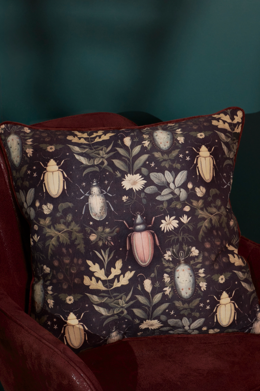 Beetles Pillow