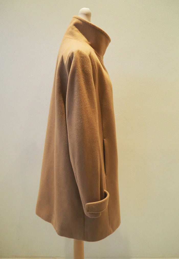 Benetton Camel Coat Size 12