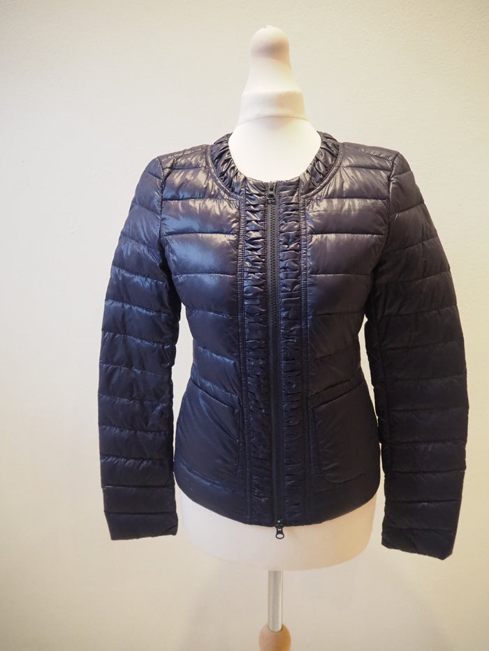 Benetton Navy Puff Jacket 10