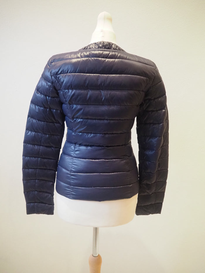 Benetton Navy Puff Jacket 10
