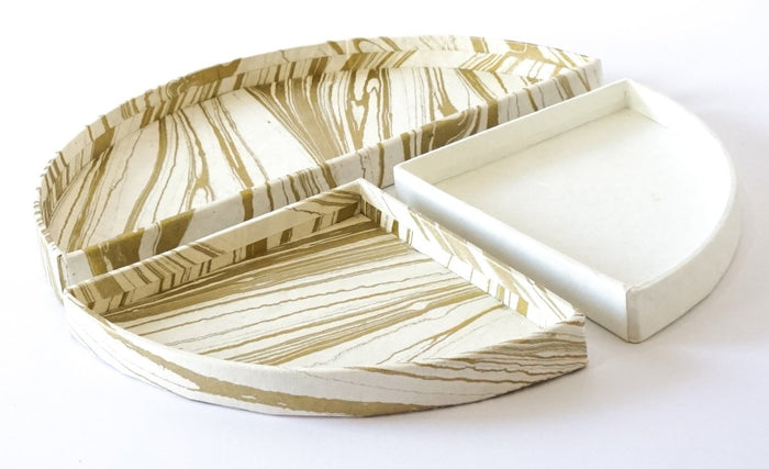 Tabletop Decor Bento Tray Gold -