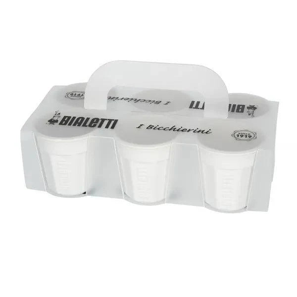 Bialetti Bicchierini (Set of 6): White