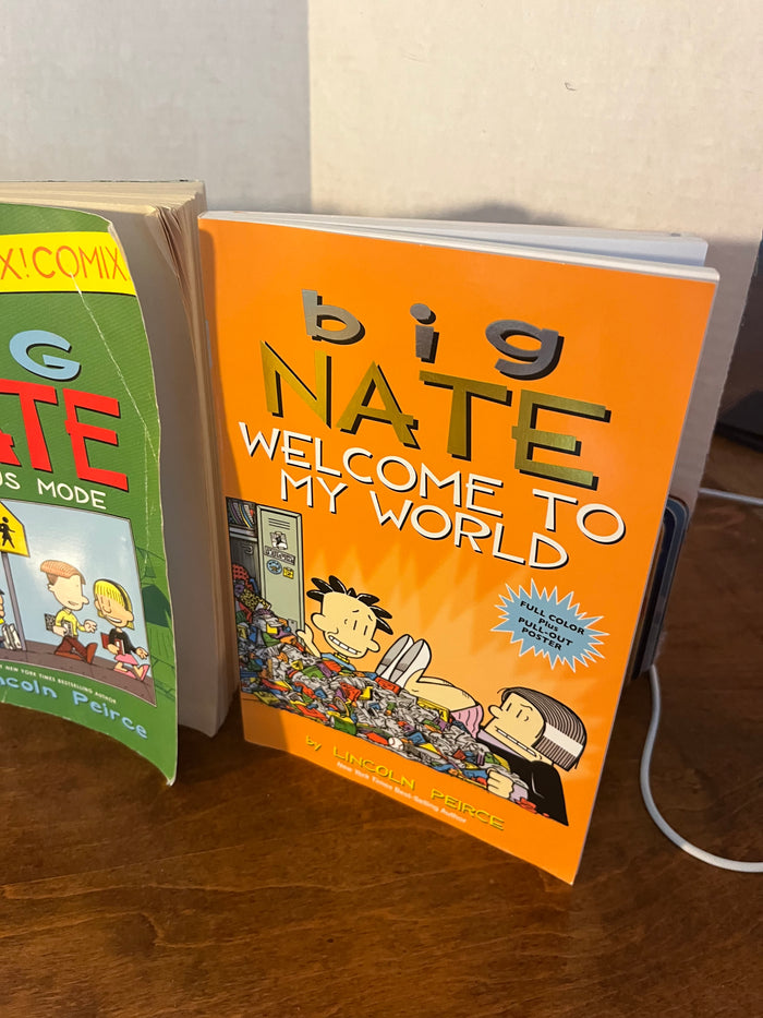 Big Nate Paperback Book Lot, 7 books