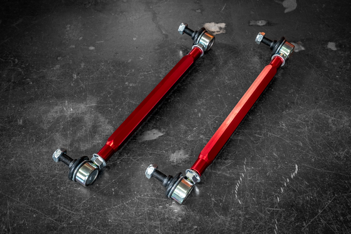Billet Adjustable End Links - E46 / Z4 - 31356780847-Sway Bar Parts-grip-drift-OEM-Garagistic-bmw