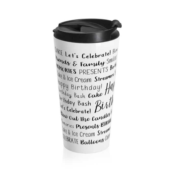 Birthday Travel Mug