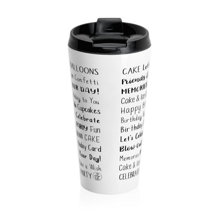 Birthday Travel Mug
