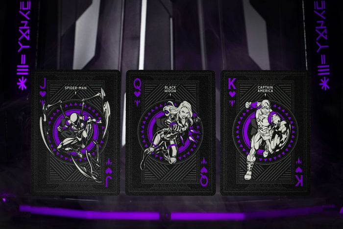 PlayingCardDecks.com-Black Panther Playing Cards