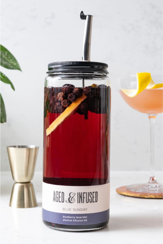 Blueberry Lavender Cocktail Infusion Kit