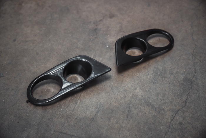 BMW E46 M3 Fog Light Cover - Hamann Style