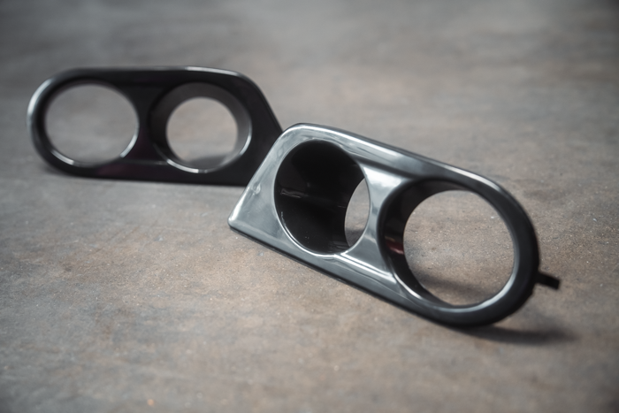 BMW E46 M3 Fog Light Cover - Hamann Style