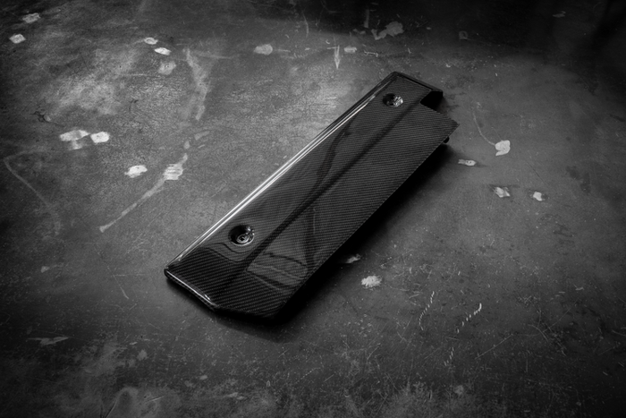 BMW E46 M54 Carbon Fuel Rail Cover - 13531707404-Engine Accessories-grip-drift-No - Don't Add Engine Cover-Garagistic-bmw