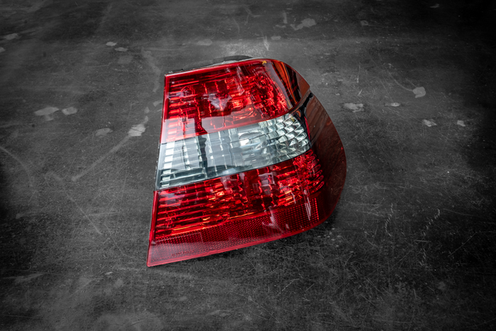 BMW E46 Sedan DEPO Smoked Red/Clear Tail Lights - 63216946533, 63216946534, 63216907945, 63216907946-Exterior Lights-grip-drift-Garagistic-bmw