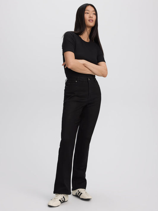 Boot-Leg Mid-Rise Jean