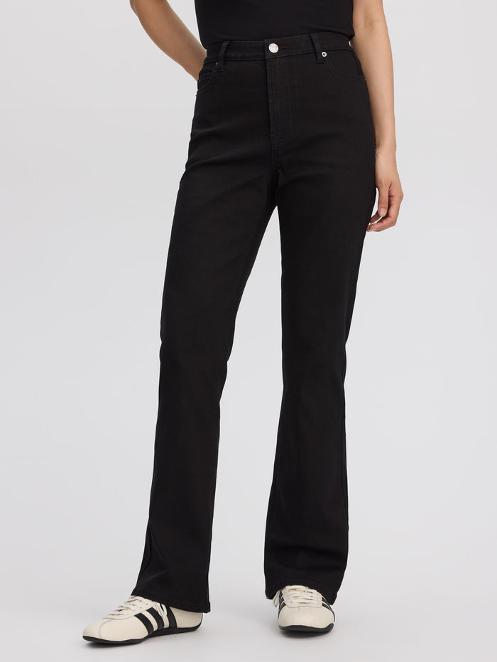 Boot-Leg Mid-Rise Jean
