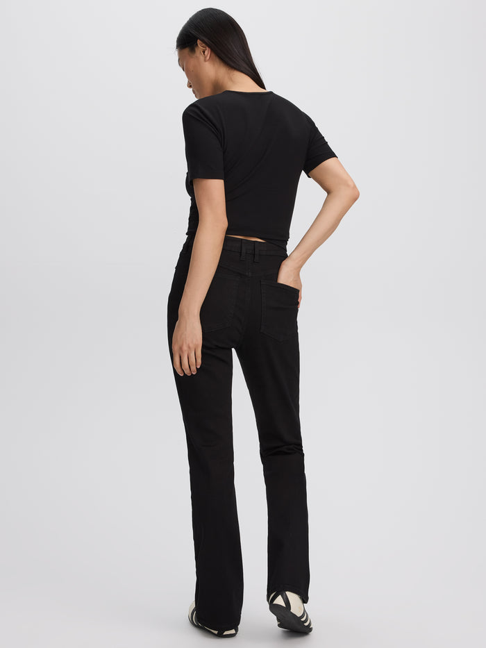 Boot-Leg Mid-Rise Jean