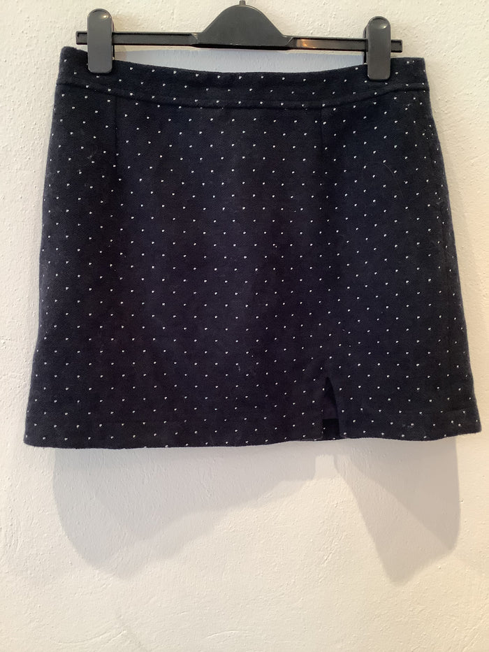 Boutique by Jaegar Navy Polka Dot Skirt Suit  Size 10
