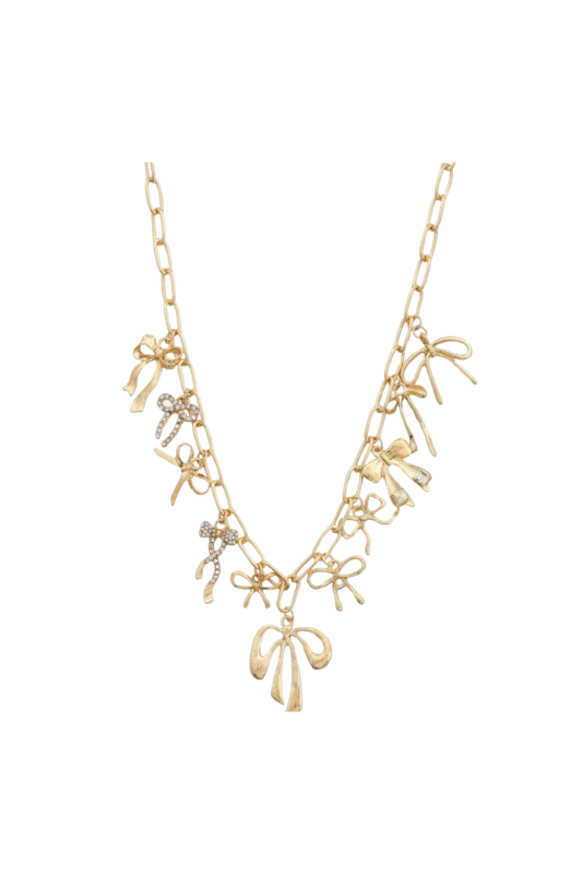 Bow-tifully Charming Necklace