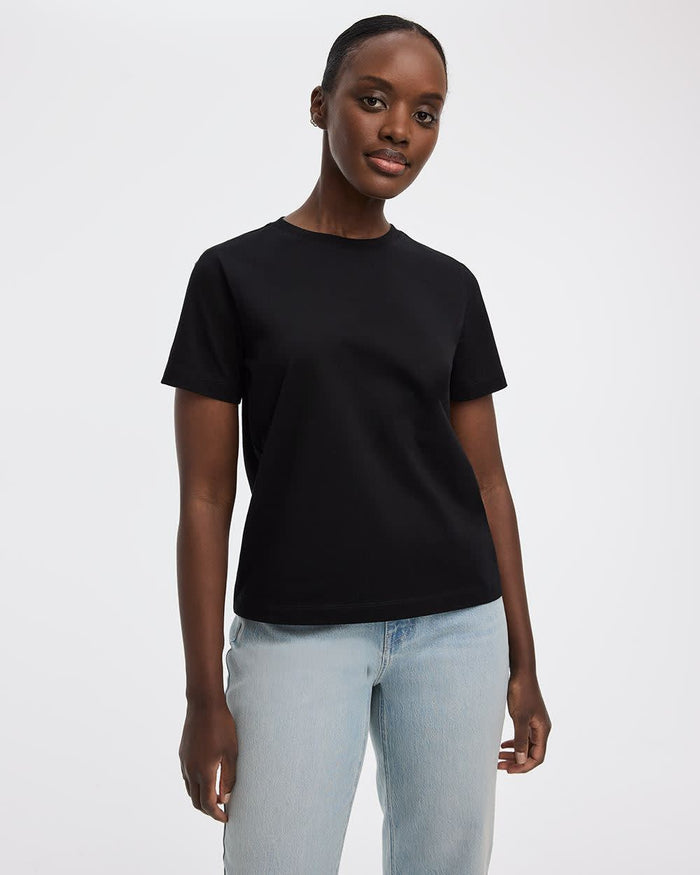Boyfriend Crew-Neck T-Shirt - R Essentials