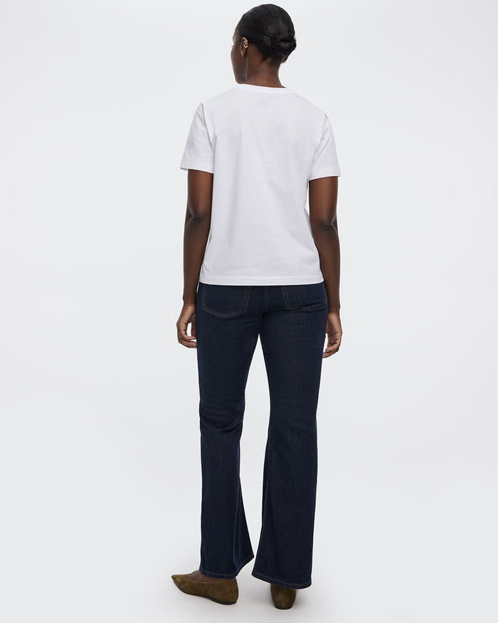 Boyfriend Crew-Neck T-Shirt - R Essentials