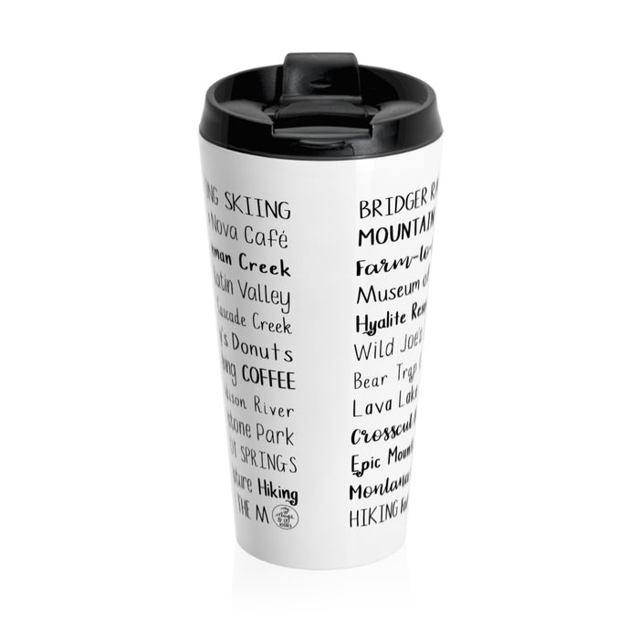 Bozeman, MT Travel Mug