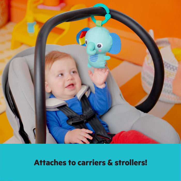 Bright Starts Wild Wiggles Baby Activity Gym & Machine-Washable Play Mat, Green