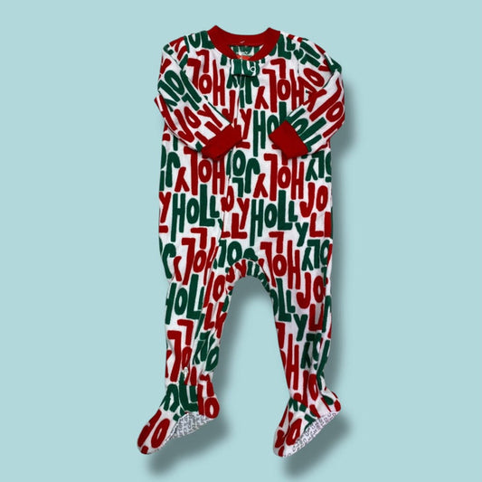 carters santa pjs 12m